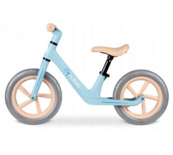 Bicicleta fara pedale pentru copii Nukido Light Flee Albastru 87x39x54 cm,de la 2ani, roti EVA,sezut moale cu inaltime reglabila intre 35-41 cm,cadru rezistent,manere cauciucate ergonomice cu opritori