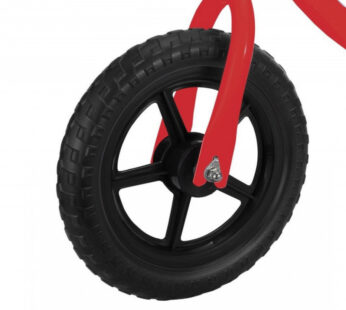 Bicicleta pentru copii Novokids SplendOr Balance Bike 121 Rosu pedagogica fara pedale, Roti 12 inch, 1-5 ani, Maxim 30 kg, Cadru otel, Roti din spuma cauciucata EVA, Ghidon si sa reglabile pe inaltime