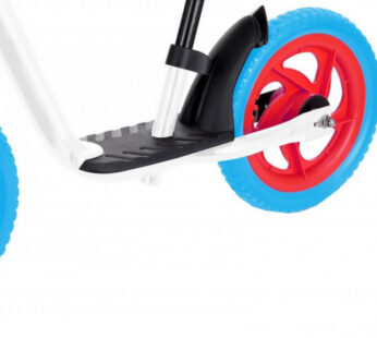 Bicicleta pentru copii Novokids SplendOr Balance Bike 124 Alb pedagogica fara pedale, Cu platforma, Roti 12 inch, 1-5 ani, Maxim 30 kg, Cadru otel, Roti din spuma cauciucata EVA, Ghidon si sa reglabile pe inaltime