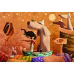 Puzzle 108 piese - Lumea Povestilor - Cautarea Drumului | Ludattica