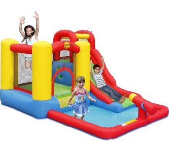 Spatiu de joaca gonflabil cu apa Jump and Splash Happy Hop 9271