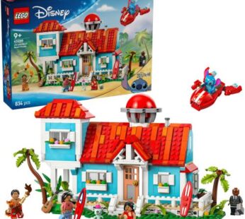 LEGO® Disney – Casa de pe plaja a lui Lilo si Stitch 43268, 834 piese