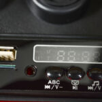 Masinuta electrica pentru copii cu telecomanda,roti din cauciuc EVA,3 nivele viteza,acumulator 12V4Ah,usi cu deschidere,lumini LED,mufa MP3,Licenta Mercedes AMG GTR Red