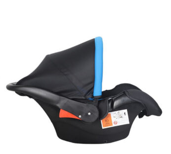 Scaun auto Novokids Safety Shell PRO Albastru, Omologare R-129 i-Size, Maner reglabil, Captuseala confortabila, Sistem de prindere in 5 puncte, Greutate admisa 13 kg