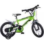 Bicicleta copii 4-6 ani, 16 inch, Verde, Dino Bikes DB416UR88GR