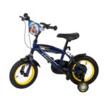 Bicicleta pentru copii Procart Paw Patrol 12 inch, cadru otel, inaltime reglabila, v-brake, stop si far, roti ajutatoare