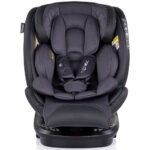 Scaun auto Chipolino Hypnotic Anthracite I-Size 40-150 cm cu sistem Isofix, Top tether, Sezut rotativ