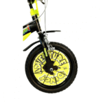 Bicicleta pentru copii Dino Bikes Aventurile dinozaurului, roti 16 inch, inaltime utilizator 107-125 cm, greutate suportata 60 kg