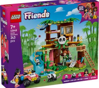 LEGO® Friends – Ingrijirea animalelor de la refugiul pentru panda (42648)