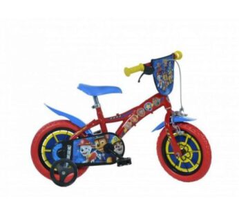 Bicicleta copii 3-5 ani, 12 inch, Paw Patrol, Dino Bikes DB612LPW