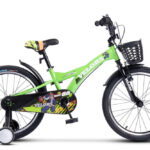 Bicicleta pentru copii Velors V2001A Verde, roti 20 inch, varsta 7-10 ani, inaltime utilizator 120-135 cm, greutate suportata 80 kg