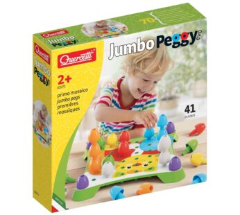 Joc creativ cu mozaic, Quercetti, Jumbo Peggy Evo