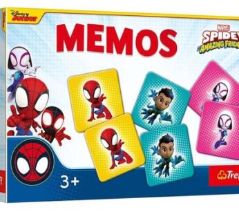 Joc de societate Memos: Spidey and His Amazing Friends – Pentru copii