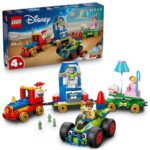 LEGO® Disney - Tren aniversar si masina RC din Toy Story 43264, 206 piese