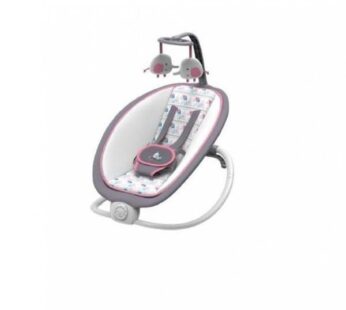 Balansoar cu vibratii pentru bebelusi Cangaroo Remy Roz