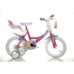 Bicicleta copii 3-5 ani, 14 inch, Winx, Dino Bikes DB144R WX7