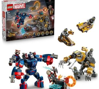 LEGO® Marvel – Thor vs Chitauri din Razbunatorii: Sfarsitul jocului 76322, 373 piese