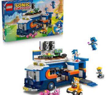 LEGO® Sonic – Camionul de comanda al echipei Sonic 77006, 747 piese