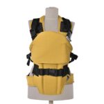 Marsupiu Weekend Lemon Curry Black cu 3 pozitii incusiv pozitia de alaptare