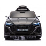 Masinuta electrica pentru copii cu licenta Audi SQ8 E-Tron 12V Black,echipare Premium,telecomanda 2,4G,2 motoarex39w,roti EVA,scaun din piele,suspensii,usi cu deschidere,lumini LED,muzica