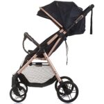 Carucior pentru copii Chipolino Sparkle blackberry sport cu suspensii, spatar reglabil, centura siguranta si pliere compacta