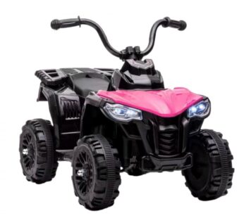Mini atv electric pentru fetite, Kinderauto Glory 25W 6V, culoare roz