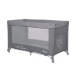 Patut pliabil Lorelli, Noemi, 1 nivel, 120x60 cm, Cool Grey Star