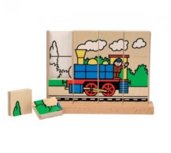 Puzzle vertical Trenul