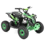 ATV electric Kinder Eco Wolf XXL 1200W 48V cu 3 viteza 6 inch, culoare verde