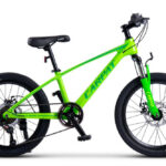 Bicicleta pentru copii MTB Carpat Hiro C20342A Verde, roti 20 inch, inaltime utilizator 120-155 cm, greutate suportata 80 kg