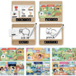 Joc educativ Enciclopedia Montessori - Primul pas spre scriere | Headu