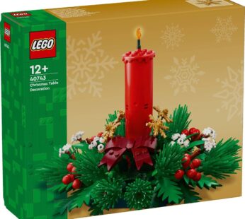 LEGO® Iconic – Decoratiune pentru masa de Craciun (40743)