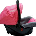Scaun auto Baby Care Pro Roz 0-13 kg, maner reglabil, captuseala confortabila, Omologare R-129 i-Size
