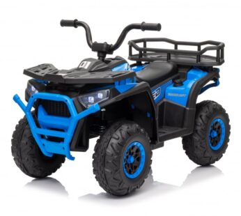 ATV electric pentru copii 2-5 ani, Mini DESERT, 120W 12V, cu telecomanda, bluetooth, albastru