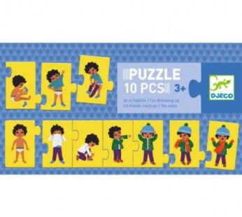 Puzzle Ma imbrac singur Djeco