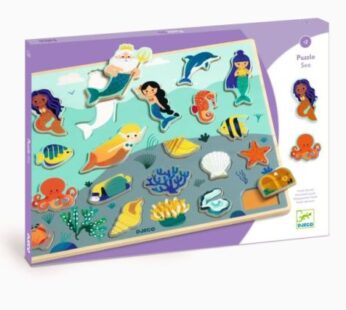 Puzzle lemn Ocean, Djeco