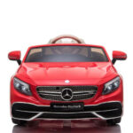 Masinuta electrica pentru copii, Mercedes S650 MAYBACH, putere 90W, baterie 12V, echipare Premium, rosie