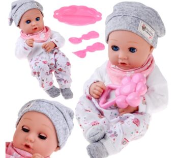 Papusa 32 cm, Cu ochi mobili si accesorii