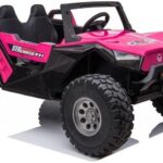 UTV electric pentru 4 copii, Kinderauto Buggy XXL , 500W 24V 14Ah, culoare roz