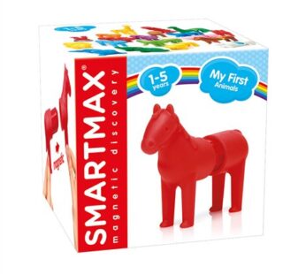 Joc magnetic Smart Max, My First Safari Animals, Calul, 3 piese