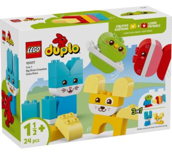 LEGO® DUPLO – Animalute de companie creative 3 in 1 (10477)