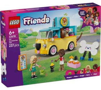 LEGO® Friends – Furgoneta cu accesorii pentru animale de companie 42678, 237 piese