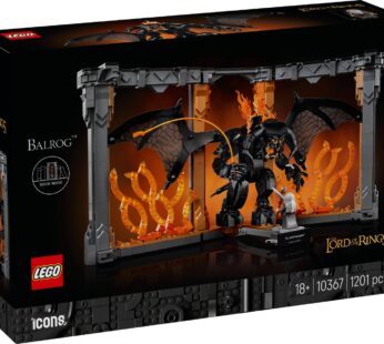 LEGO® Icons – Stapanul inelelor: Diorama pentru biblioteca cu un Balrog (10367)