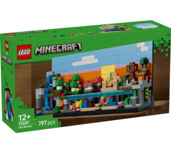 LEGO® Minecraft – Minibiomuri (21589)