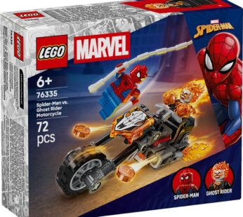 LEGO® Super Heroes – Omul Paianjen vs Calaretul fantoma pe motocicleta (76335)