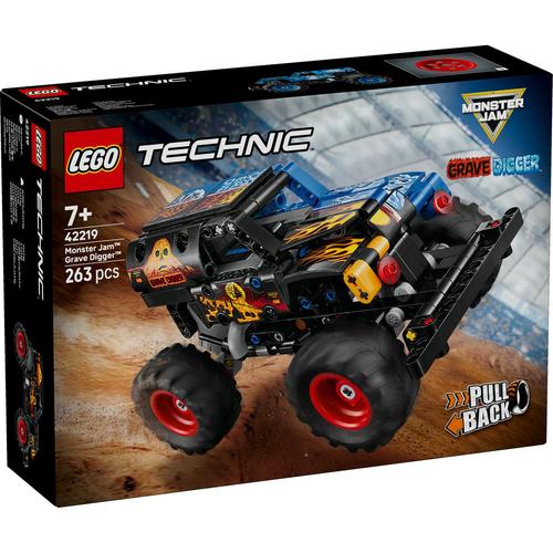 LEGO® Technic - Monster Jam™ Grave Digger™ Foc si gheata 42219, 263 piese
