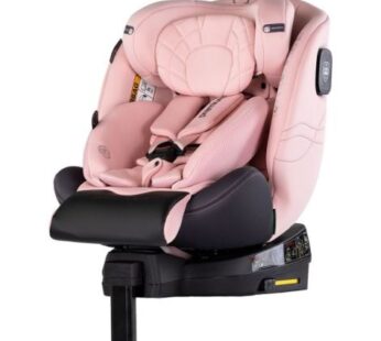 Scaun auto Chipolino Premium I-Size 40-150 cm cu sistem Isofix pink marshmallow