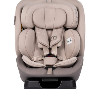 Scaun auto pentru copii Chipolino Mondial Latte 40-150 cm I-Size cu spatar reglabil
