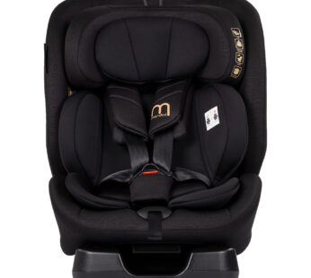 Scaun auto pentru copii Chipolino Mondial Noir 40-150 cm I-Size cu spatar reglabil