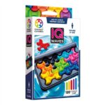 Smart Games - IQ Waves, joc de logica cu 120 de provocari, 6+ ani, editie lb. Romana
